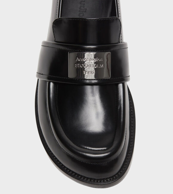 Acne Studios - Leather Loafers Black