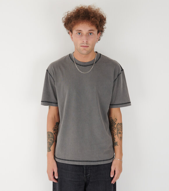 Sunflower - Contrast Tee Washed Black