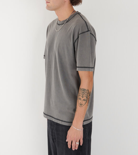 Sunflower - Contrast Tee Washed Black