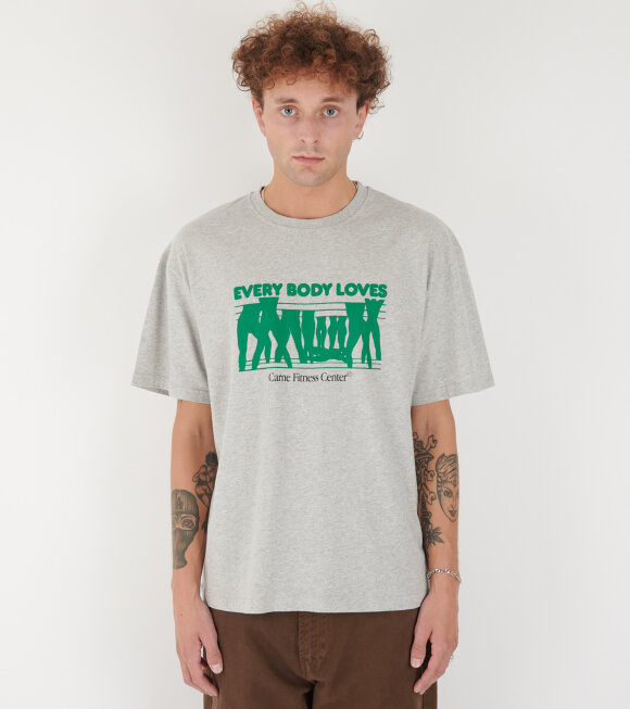 Carne Bollente - Every Body Loves T-shirt Grey