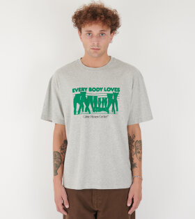 Every Body Loves T-shirt Grey