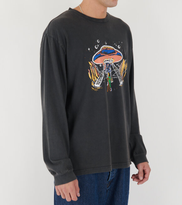 Carne Bollente - Cosmic Caress L/S T-shirt Off Black