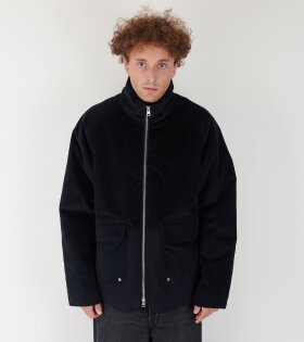 Hakon Solotex Corduroy Jacket Dark Navy