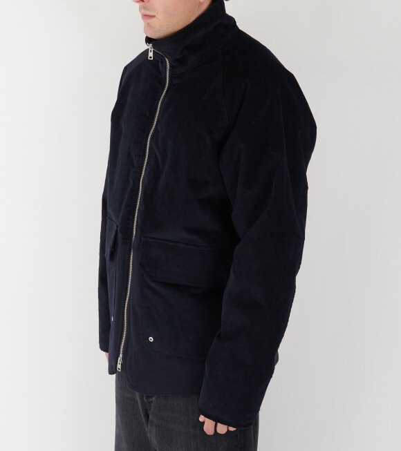 Norse Projects - Hakon Solotex Corduroy Jacket Dark Navy