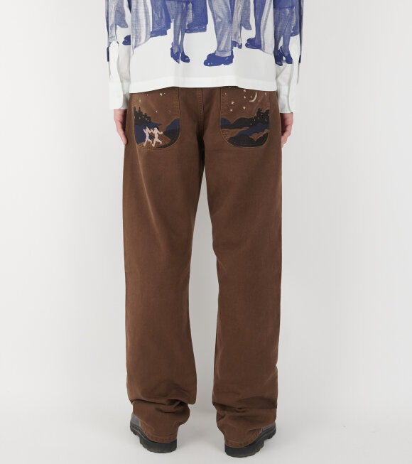 Carne Bollente - Under The Moon Jeans Brown Denim