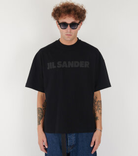 Boxy Logo T-shirt Black