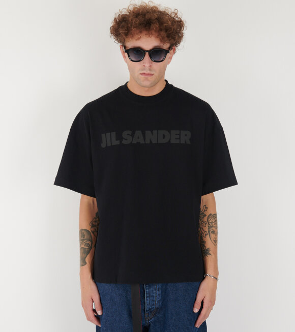 Jil Sander - Boxy Logo T-shirt Black