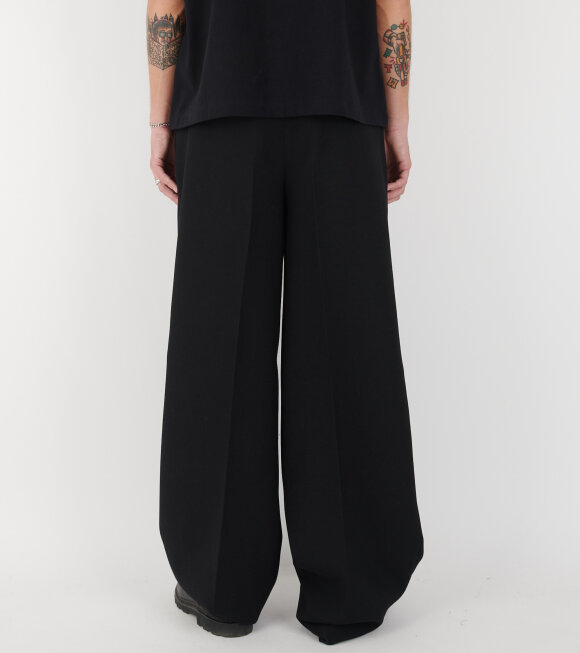 Jil Sander - Relaxed Wool Trousers Black