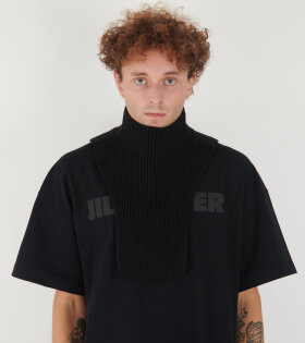 Plastron Wool Black