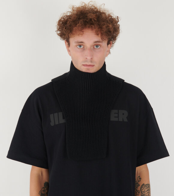 RIER - Plastron Wool Black