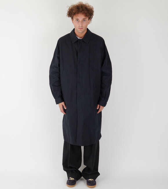 Comme des Garcons Homme - Long Coat Navy