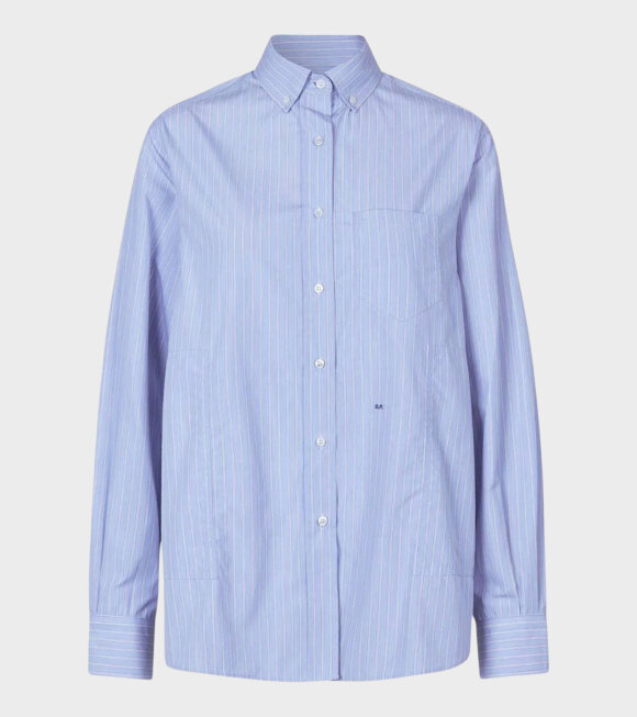 Saks Potts - William Shirt Noble Blue