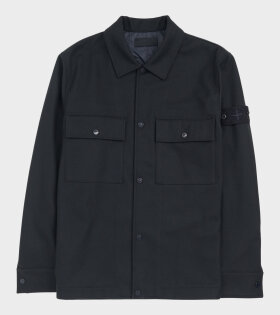 Ghost Wool Overshirt Navy