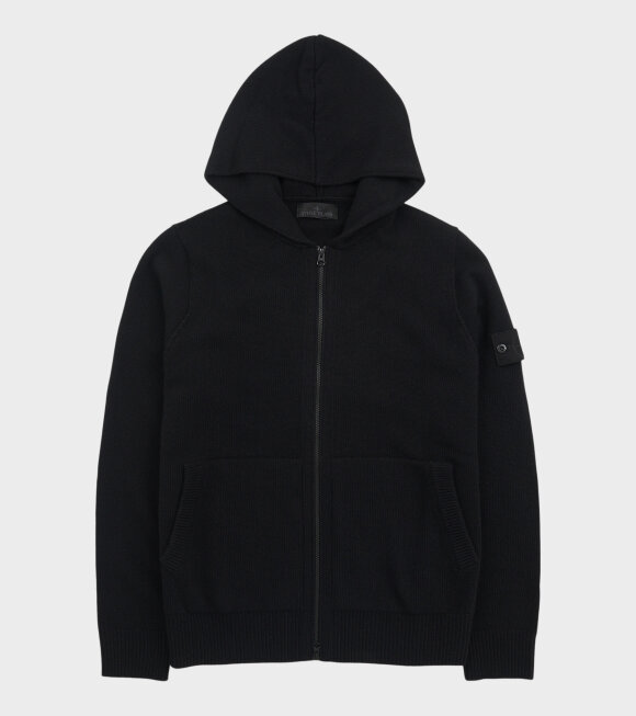 Stone Island - Ghost Knit Hoodie Black