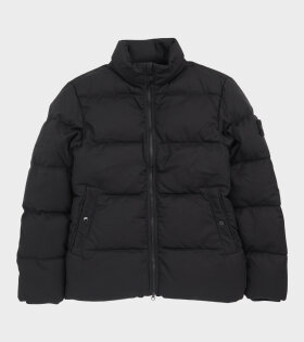 Ghost Twill Wool Down Jacket Black