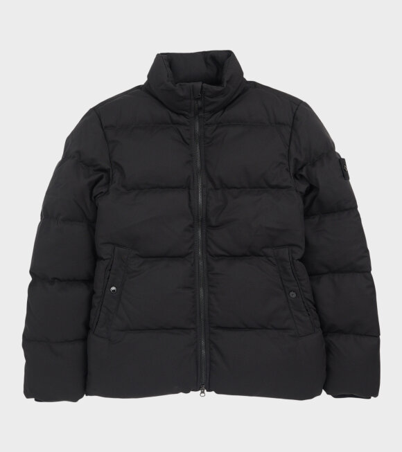 Stone Island - Ghost Twill Wool Down Jacket Black