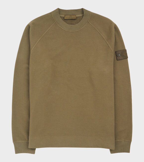 Stone Island - Ghost Soft Sweatshirt Olive Green