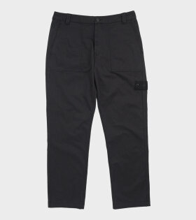 Ghost Cotton Wool Trousers Black