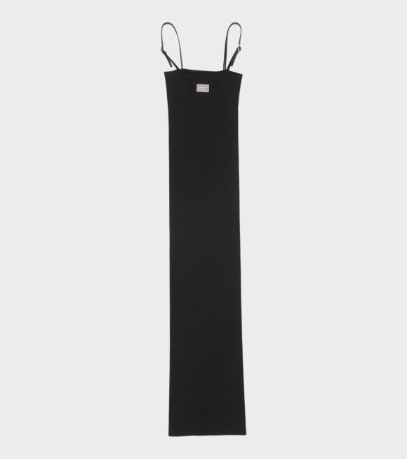 Acne Studios - Strap Logo Dress Black