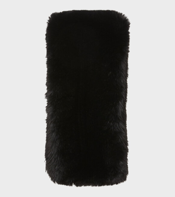 Acne Studios - Furry Scarf Black