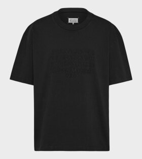 Embroidered Logo T-shirt Black