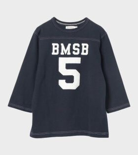 Tenjiku Football 3/4 T-shirt Navy