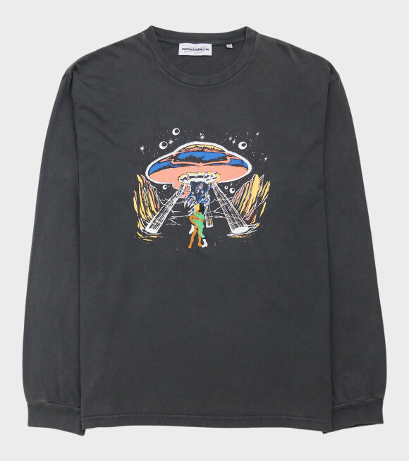 Carne Bollente - Cosmic Caress L/S T-shirt Off Black