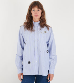 Eyelet William Shirt Noble Blue