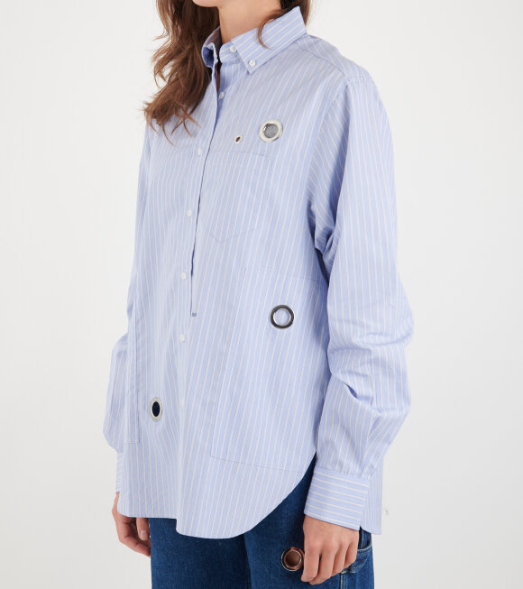 Saks Potts - Eyelet William Shirt Noble Blue