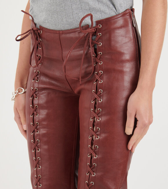 Saks Potts - Christina Pants Burgundy