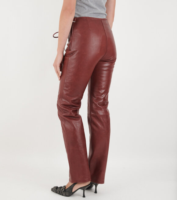 Saks Potts - Christina Pants Burgundy