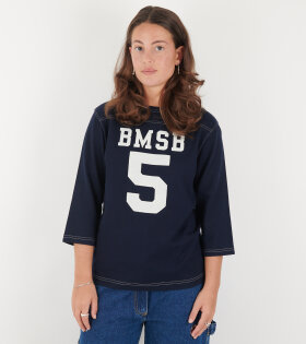 Tenjiku Football 3/4 T-shirt Navy