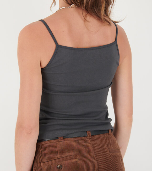 Amomento - Strap Top Charcoal