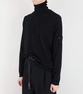 Ghost Wool Turtleneck Black