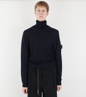 Ghost Wool Turtleneck Navy