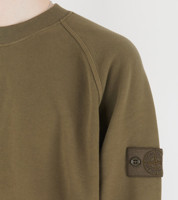 Stone Island - Ghost Soft Sweatshirt Olive Green