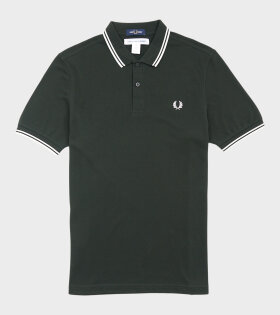 X Fred Perry Strong Will Polo Dark Green