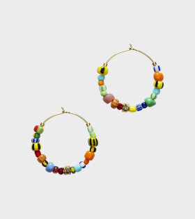 Wavy Alaia Hoop Multicolor