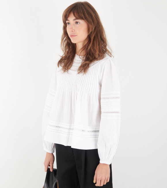 Skall Studio - Bianco Blouse Optic White