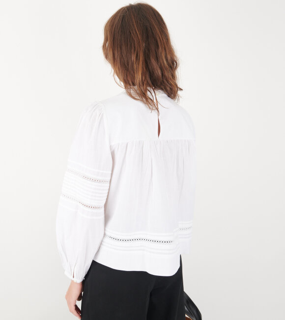 Skall Studio - Bianco Blouse Optic White