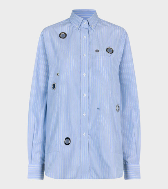 Saks Potts - Eyelet William Shirt Noble Blue