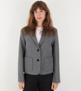 Claire Blazer Grey Structure