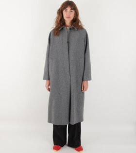 Mary Coat Grey Structure