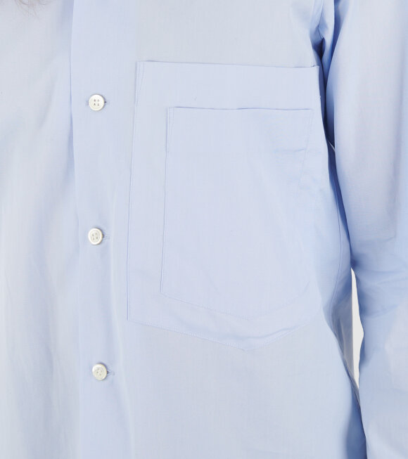 Comme des Garcons Girl - Round Collar Shirt Baby Blue