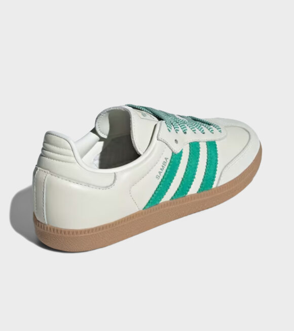 Adidas  - Samba OG Off-white/Court Green/Hazy Green