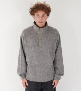 Mohair Pullover Heather Grey