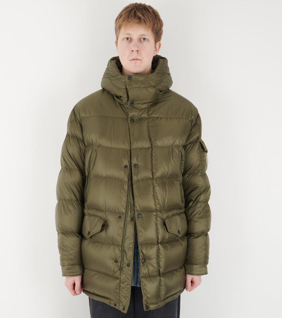 Moncler - Prefouns Reversible Down Jacket Olive Green