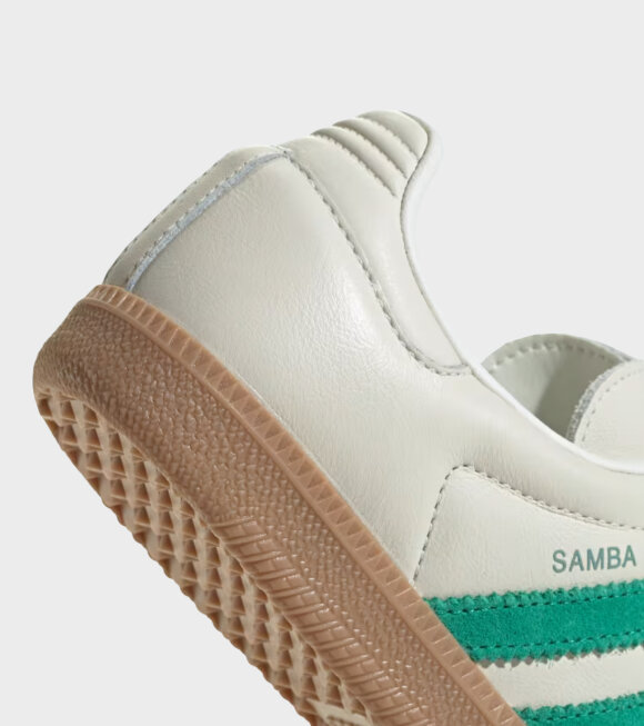 Adidas  - Samba OG Off-white/Court Green/Hazy Green