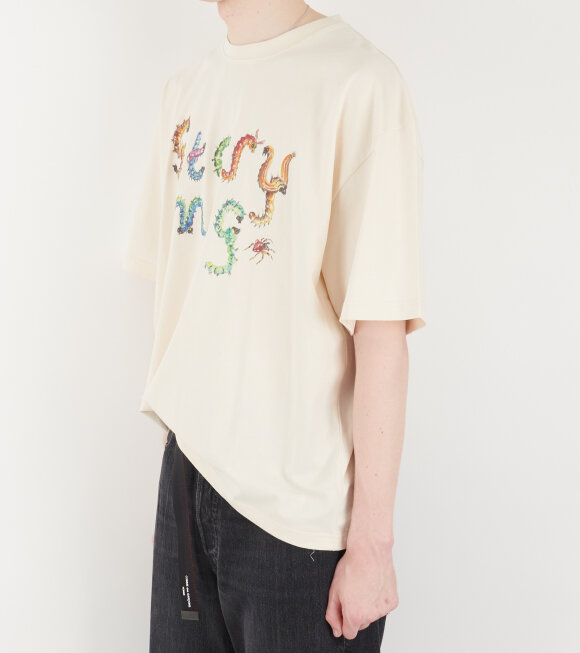 Story mfg. - Grateful Tee S/S Ecru Bugging