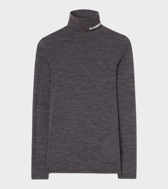 Jil Sander - High Neck L/S T-shirt Dark Grey